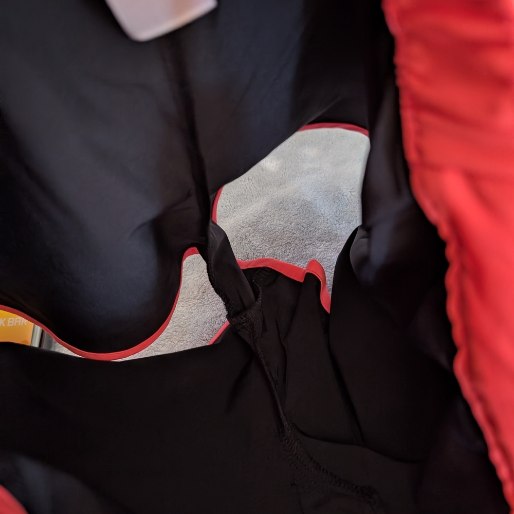 Cat & Jack Coral and Black Swim Shorts - Picture 7 of 7